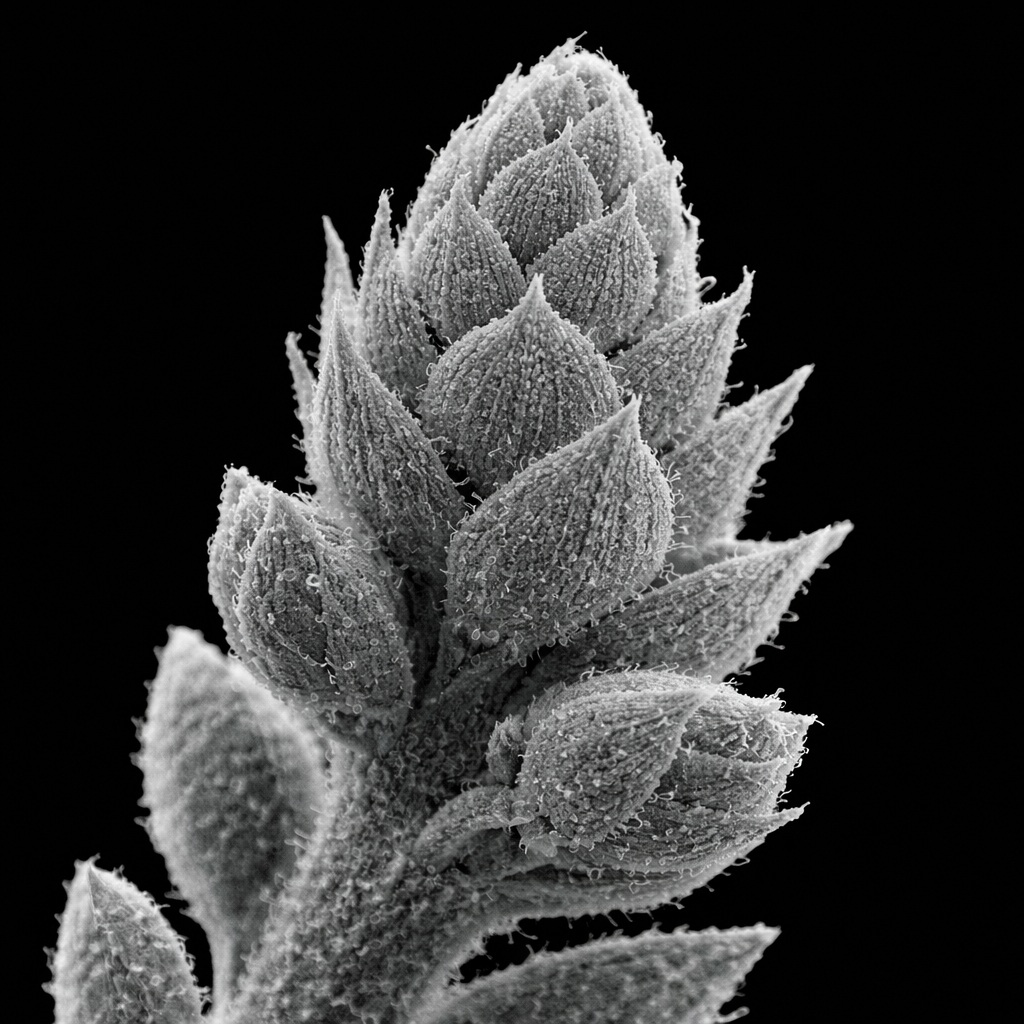 Bourgeon microscopie électronique